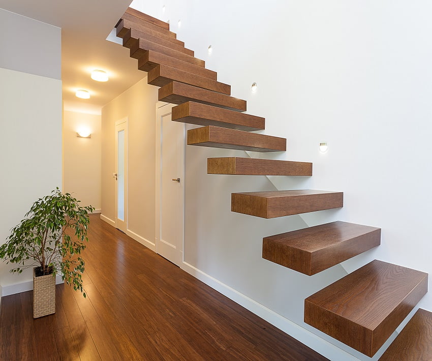 Escalera madera